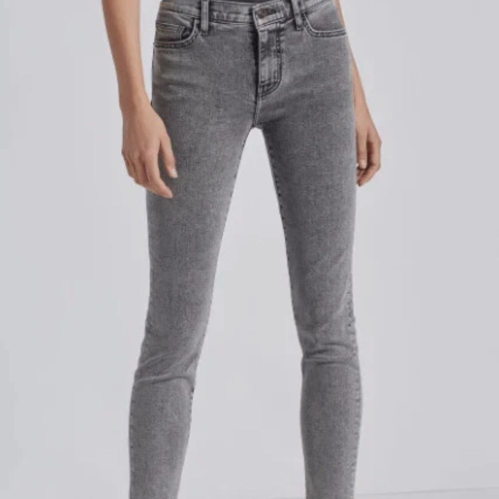 Sam Edleman The Stiletto Gray High Rise Skinny Jeans - Size 28